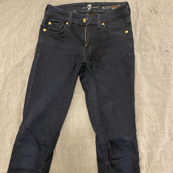 7 for all mankind Dark blue “The Skinny” -size 24 - Picture 3 of 3